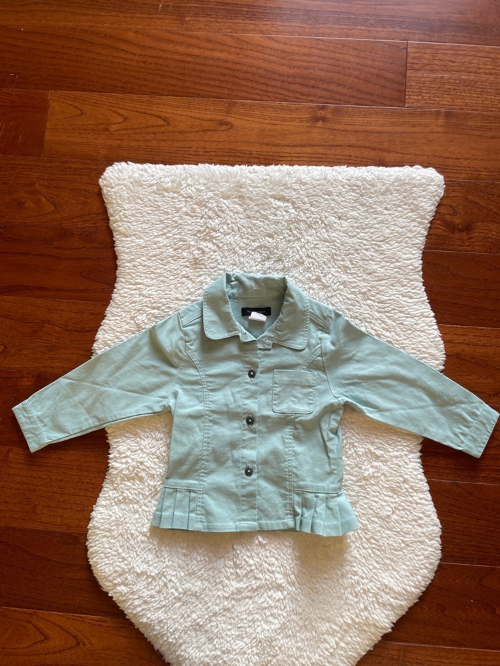 Burberry Kids Lightweight Button-Front Jacket